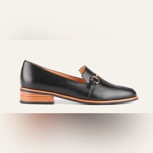 Black Leather Loafers